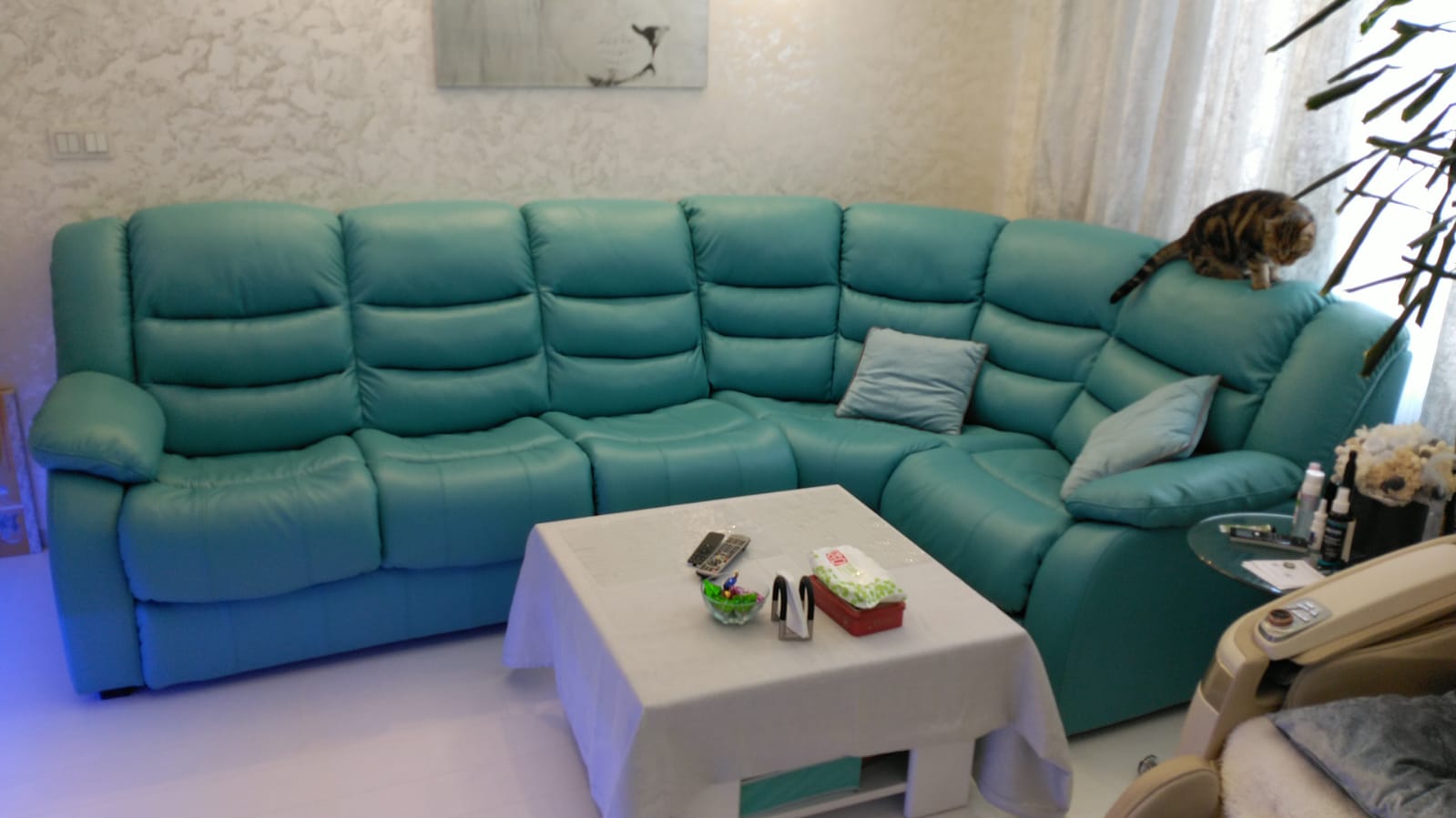 Перетяжка дивана на дому. Краснокамск