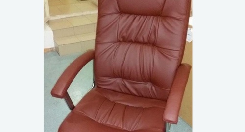 Обтяжка офисного кресла. Краснокамск