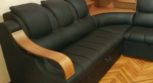 Перетяжка кожаного дивана. Краснокамск